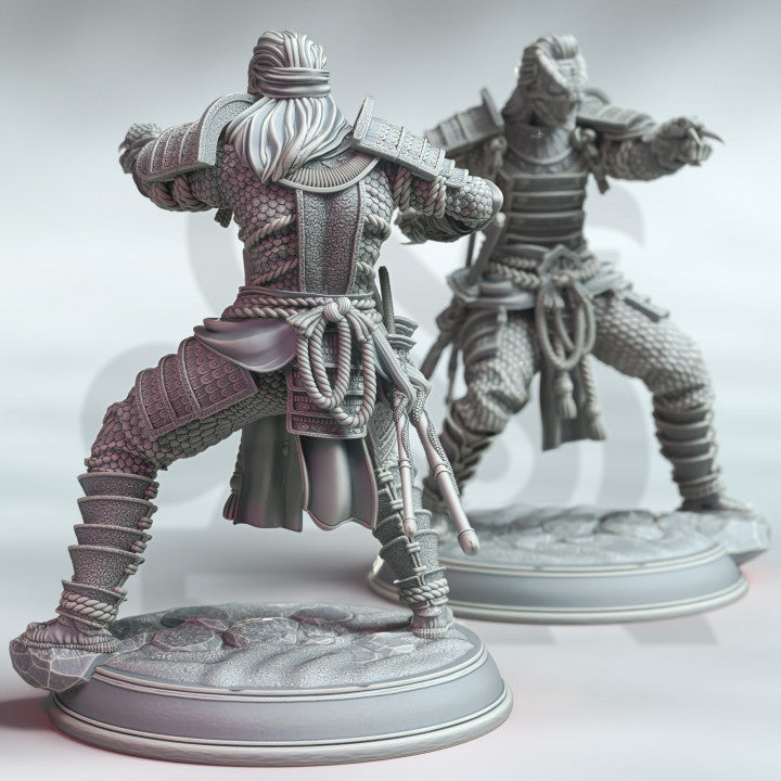 Samurai of the Serpent - Guard (25mm Base)