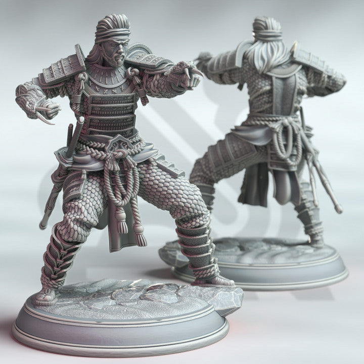 Samurai of the Serpent - Guard (25mm Base)