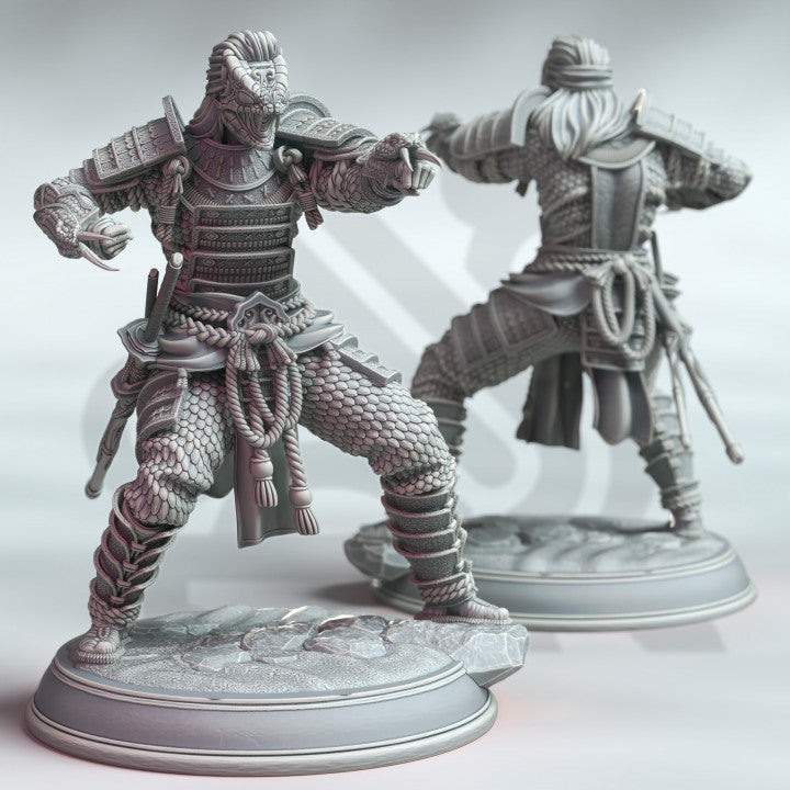 Samurai of the Serpent - Guard (25mm Base)