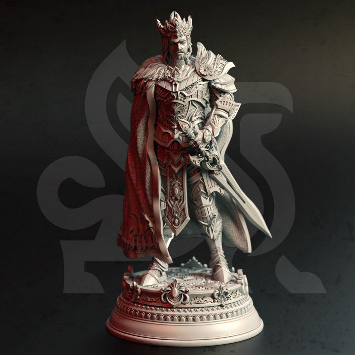 Human Warrior King - Imperial (25mm Base)