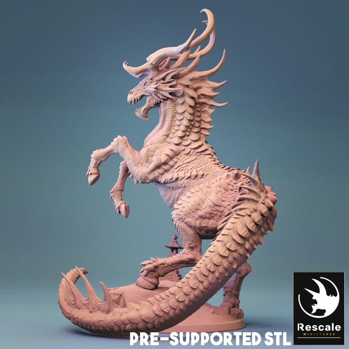 Kirin - Reared (75mm Base)