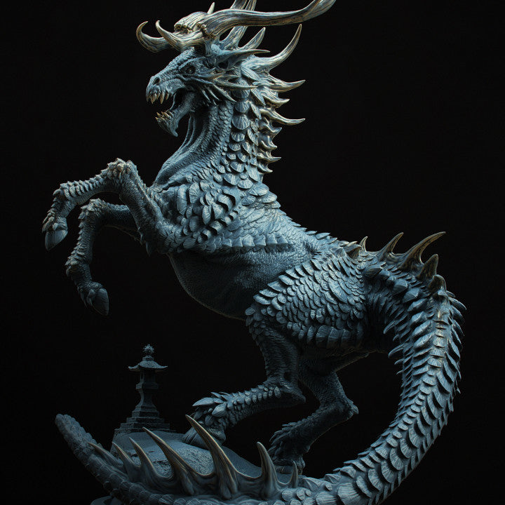 Kirin - Reared (75mm Base)