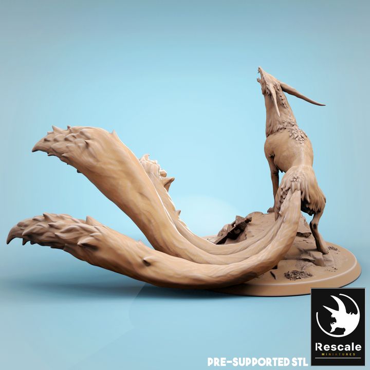 Kitsune - Mythical (150mm Base)