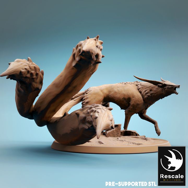 Kitsune - Mythical (150mm Base)