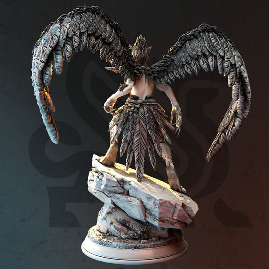 Harpy Queen Miniature Harpies Monsters Medium | DM Stash | D&D DnD Pathfinder Miniature