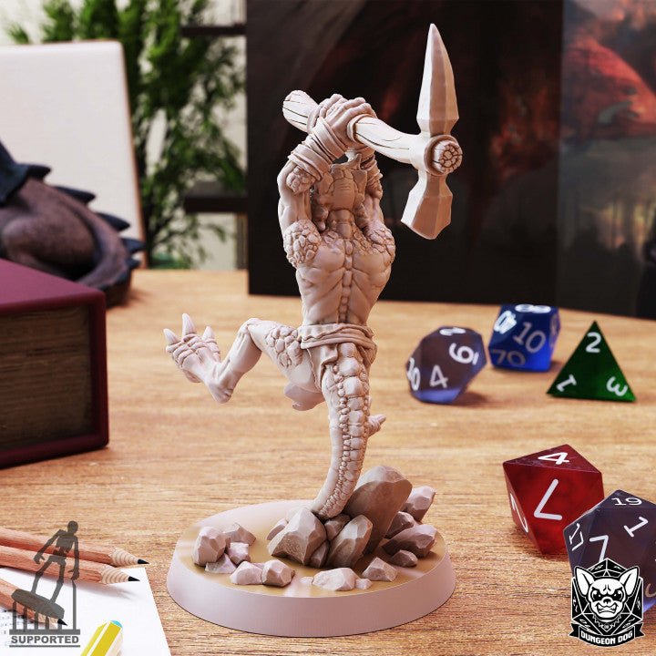 Kobold Miner - Striking (25mm Base)