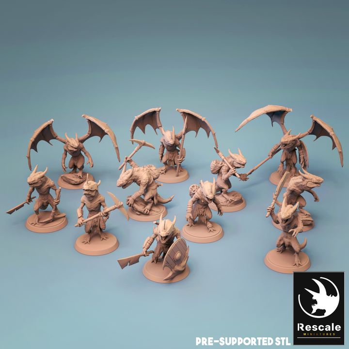 Kobold Gang - Mixed (25mm Base)