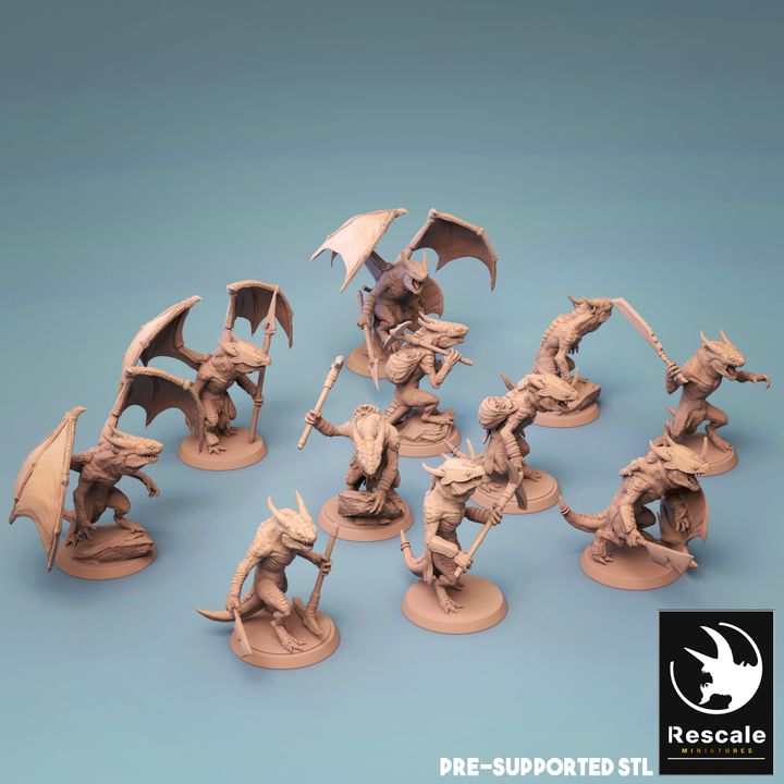 Kobold Gang - Mixed (25mm Base)