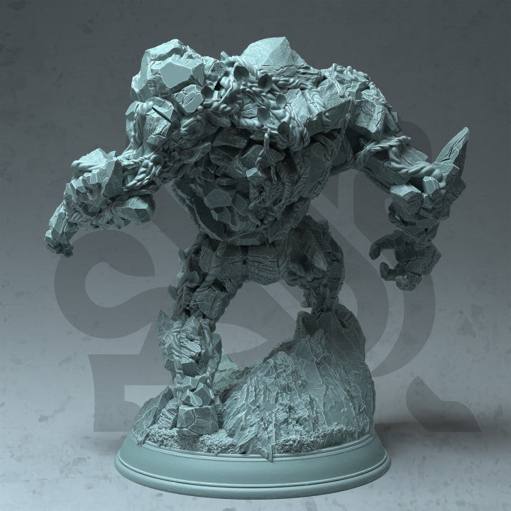 Elite Rock Golem - Lazlus (50mm Base)
