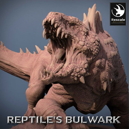 Lizardfolk Reptile Creature Monstrosities | Large | Rescale Miniatures | D&D DnD Pathfinder Miniature
