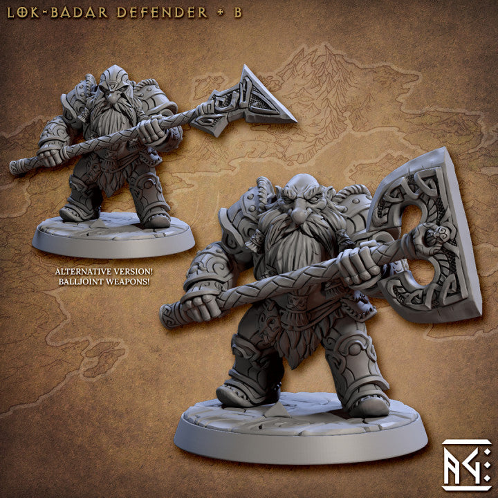 Lok-Badar Defender - Guard (25mm Base)