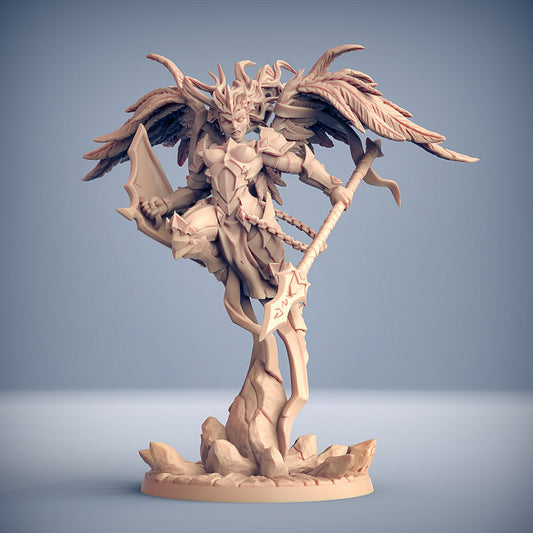 Fallen Angel Warrior Celestial Fiend | Large | Artisan Guild | D&D DnD Pathfinder Miniature