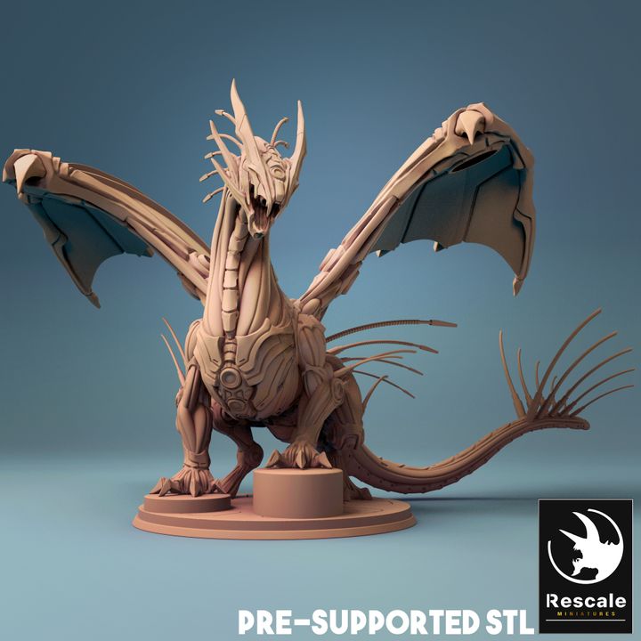 Construct Dragon - Majestic (75mm Base)