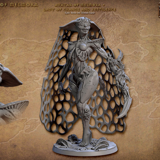 Lady of Pestilence Fiend Miniature | Large | Artisan Guild | D&D DnD Pathfinder Miniature