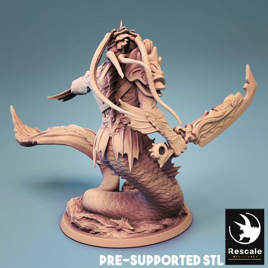 Épée Triton - Garde (socle de 50 mm)