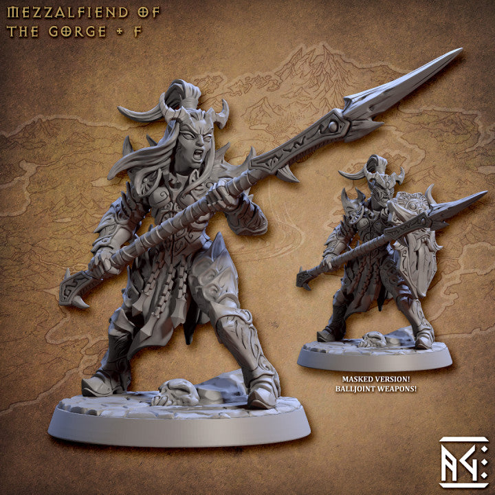 Mezzalfiend of the Gorge - Guard (50mm Base)