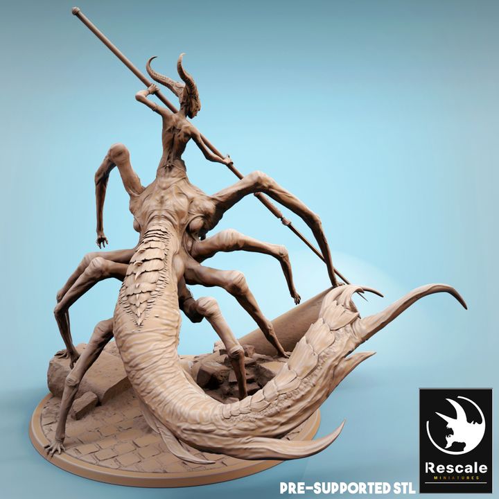 Mistress of Corruption - Regal (100mm Base)