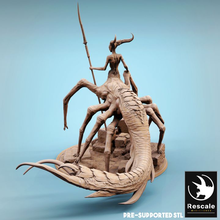 Mistress of Corruption - Regal (100mm Base)