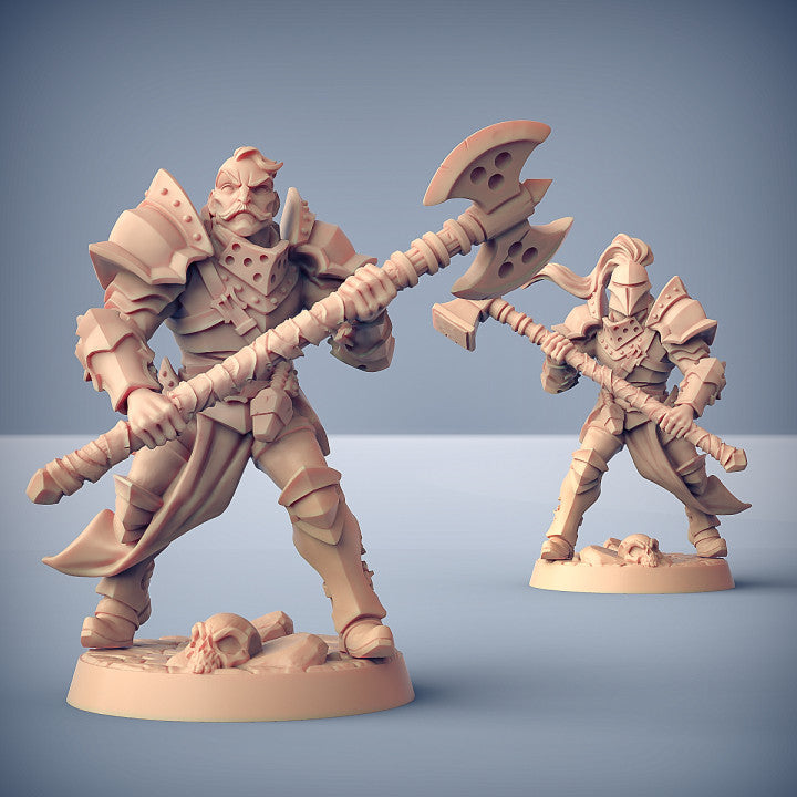 Human Fighter - Battle Ready (25mm Base)