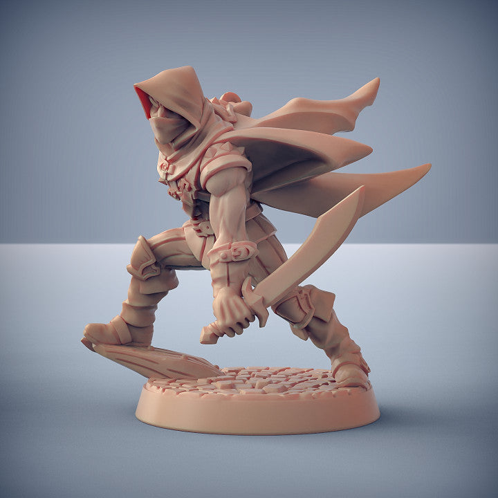 Thieves Guild Adept - Crouched (25mm Base)