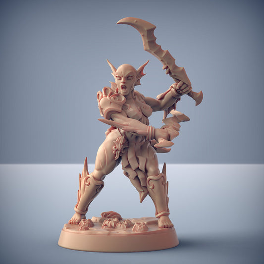 Triton Raider - Féroce (socle 25 mm)