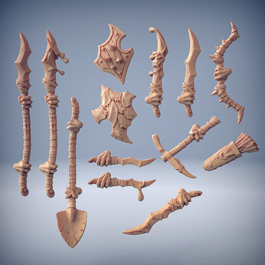 Plague Kobold Modular Weapons | Medium | Artisan Guild | D&D DnD Pathfinder Miniature