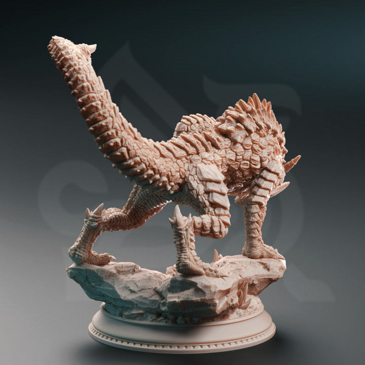 Monodrake Horned Drake Monster Dragon | Huge | DM Stash | D&D DnD Pathfinder Miniature