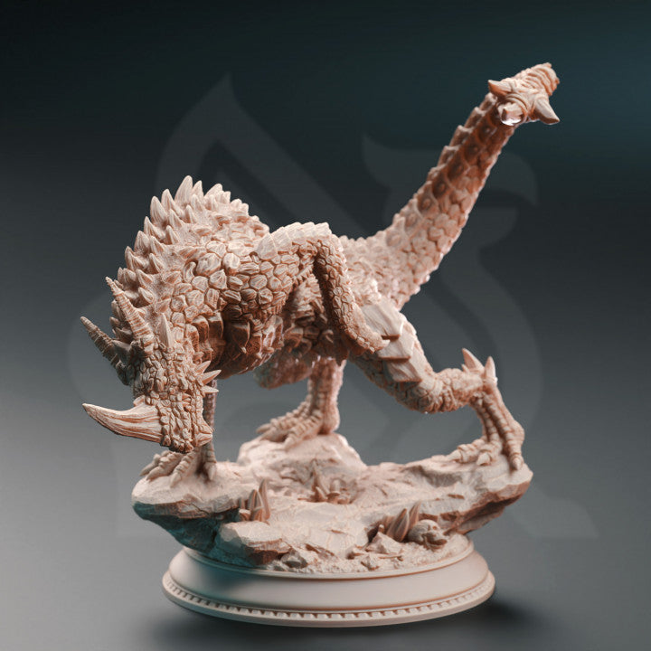 Monodrake Horned Drake Monster Dragon | Huge | DM Stash | D&D DnD Pathfinder Miniature