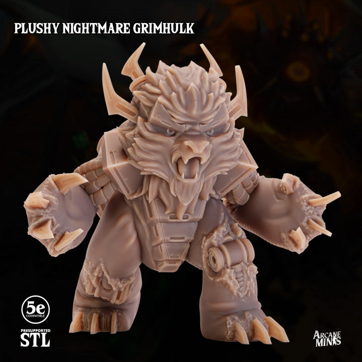 Plushy Nightmare Grimhulk - Mechanical (25mm Base)