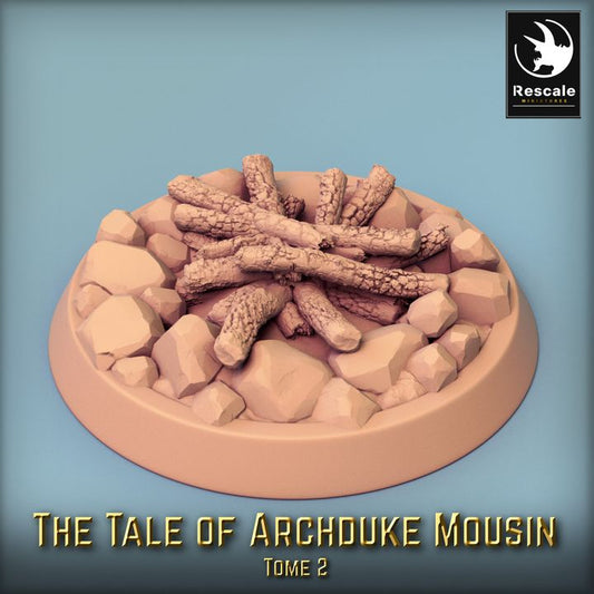 Collection Mouse Warrior Beasts Miniature | Medium | Rescale Miniatures | D&D DnD Pathfinder Miniature