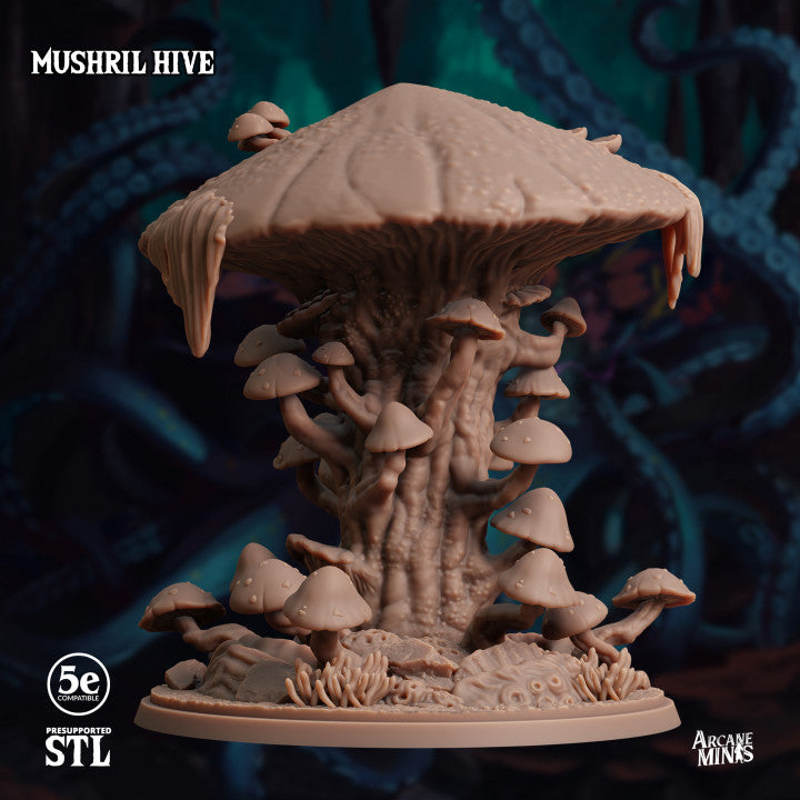 Mushril Hive - Pose 1 (75mm Base)