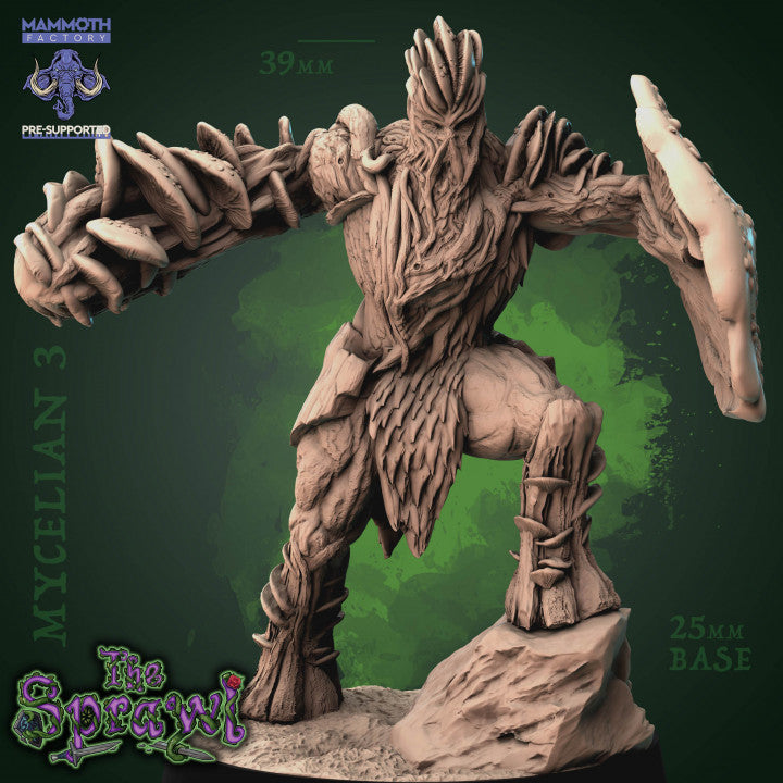 Mycelian Shambler - Guard (25mm Base)