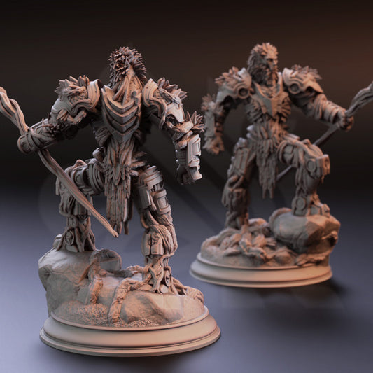 Warforged Druid Constructs Nature | Medium | DM Stash | D&D DnD Pathfinder Miniature