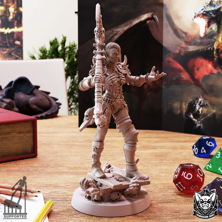 Necromancer Summoner - Casting (25mm Base)