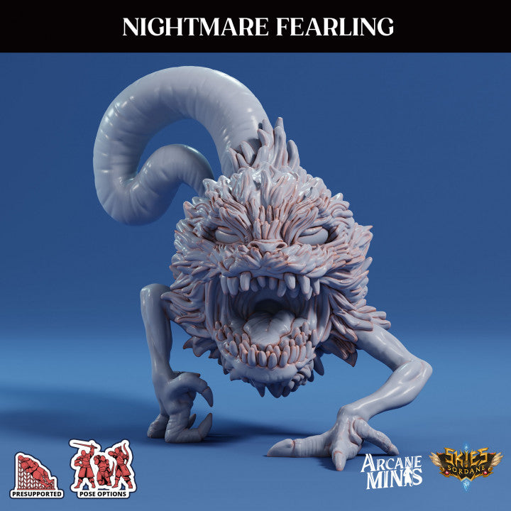 Nightmare Fearling - Crouching (25mm Base)
