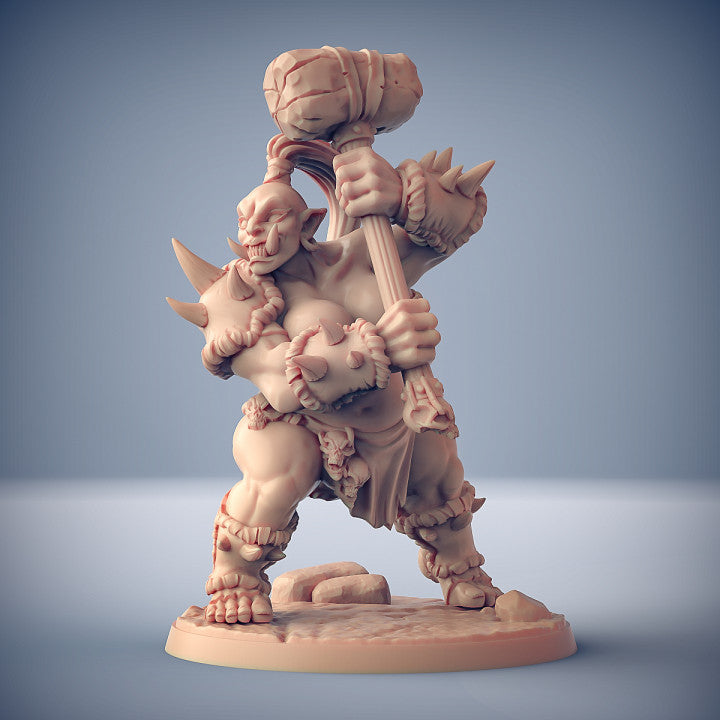 Ogro Merodeador - Poder (Base de 50 mm)