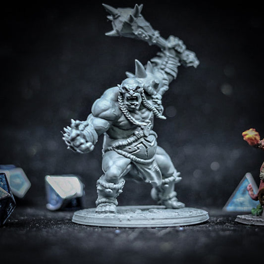 Ogre Barbarian Warrior Miniature | Large | Artisan Guild | D&D DnD Pathfinder Miniature