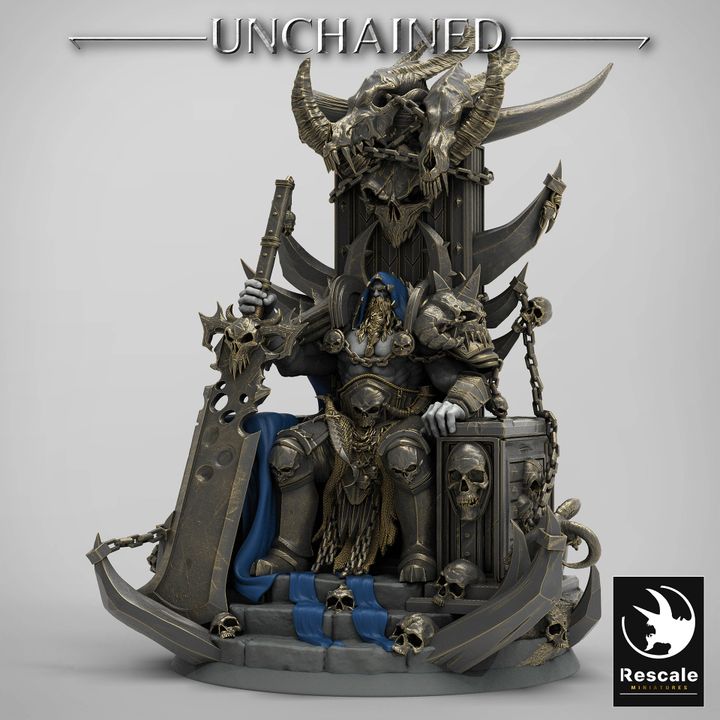 King Olaf - Seated (50mm Base)