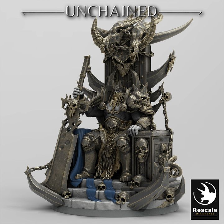 King Olaf - Seated (50mm Base)