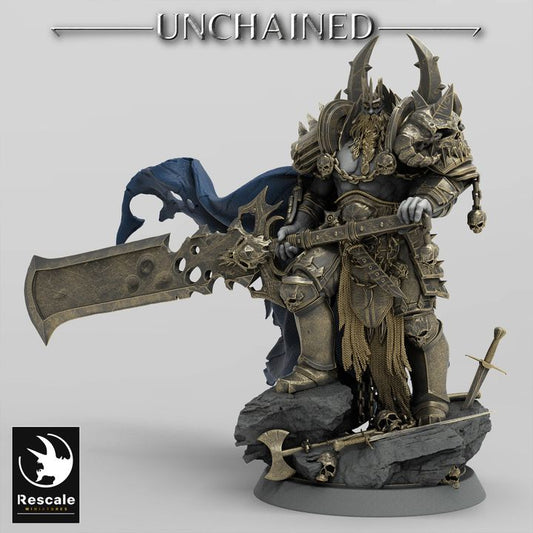 Giant Warrior Greatsword Fighter | Large | Rescale Miniatures | D&D DnD Pathfinder Miniature