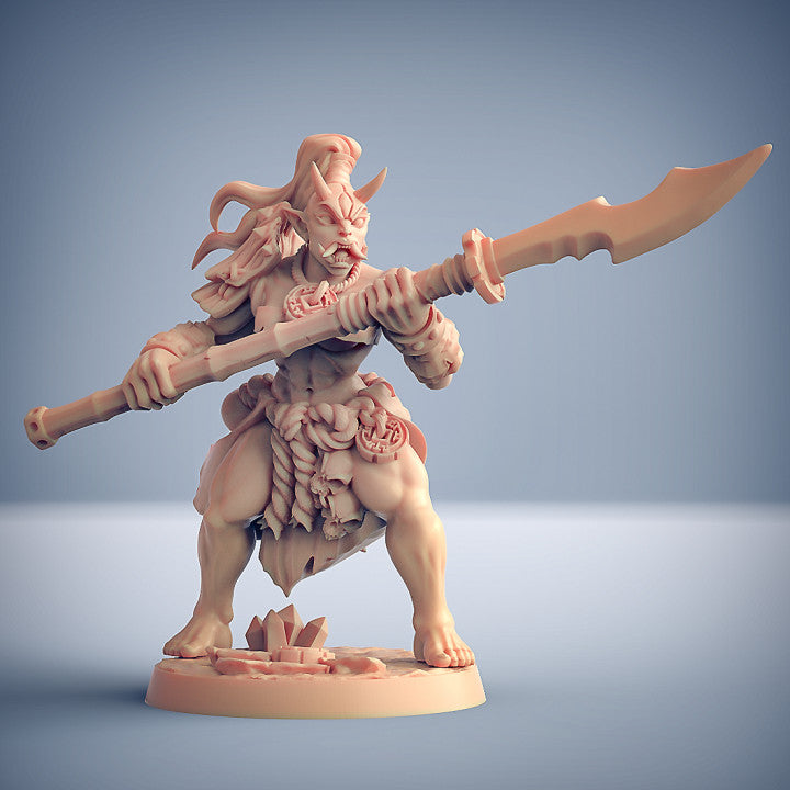 Guerrier Oni - Garde (socle de 50 mm)