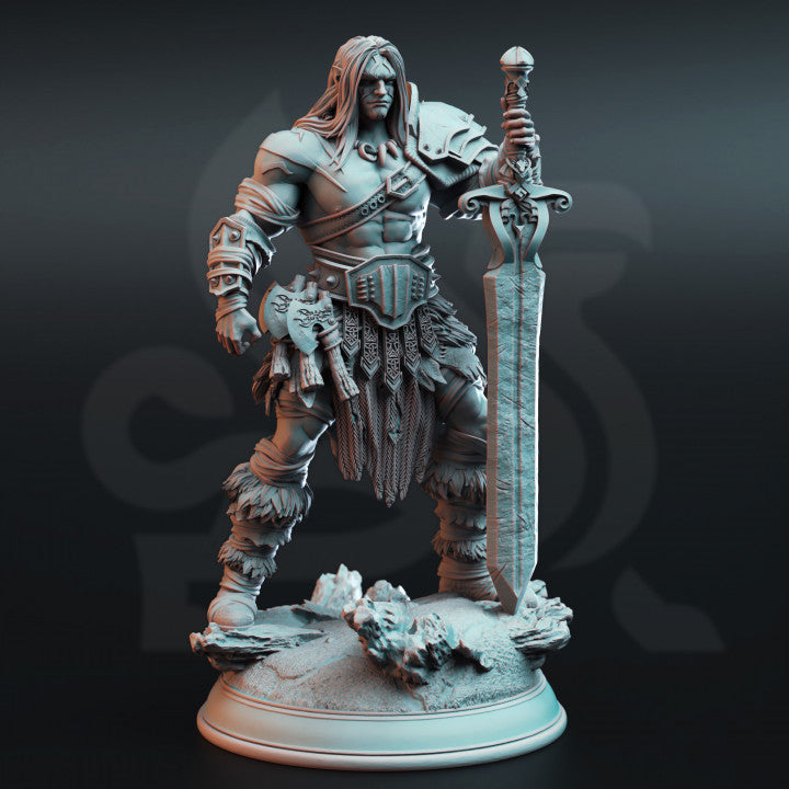 Goliath Giant Barbarian - Stalwart (25mm Base)