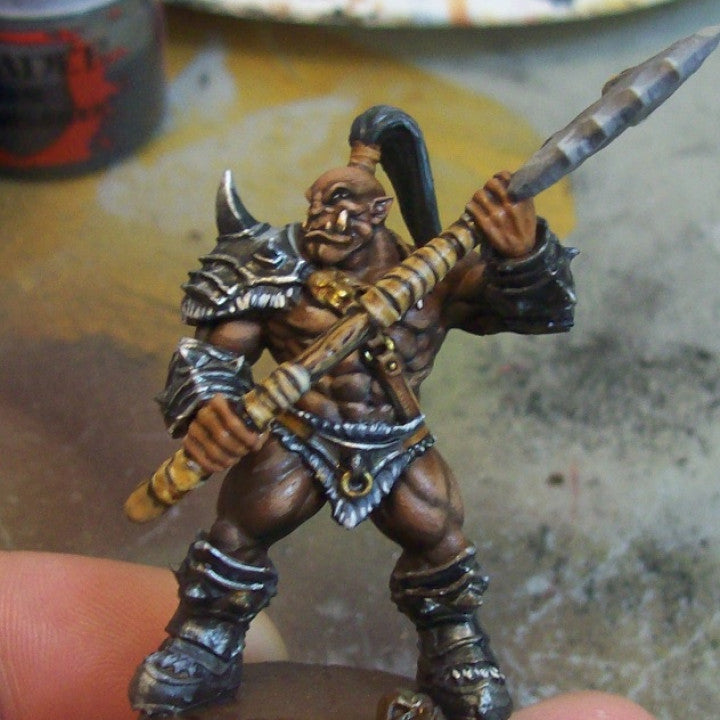 Orc Barbarian - Warrior (25mm Base)