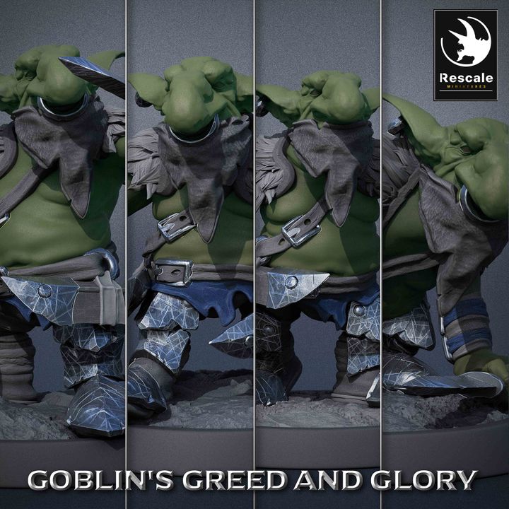Goblin Rogue Collection - Multiple Poses (25mm Base)