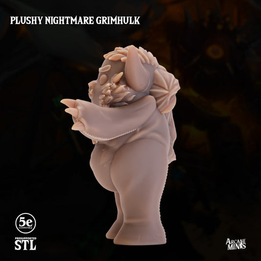 Peluche Grimhulk Cauchemar - Mécanique (socle 25 mm)