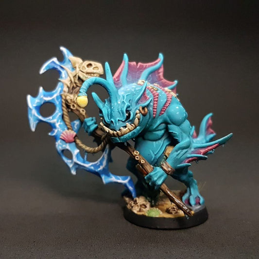 Jurakin Hero Amphibious Sorcerer | Medium | Artisan Guild | D&D DnD Pathfinder Miniature