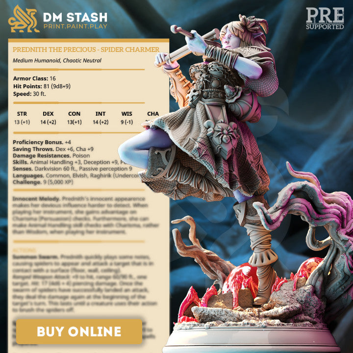 Kadna - High Priestess (25mm Base)