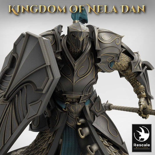 Collection Elf Warrior Elven Armor | Medium | Rescale Miniatures | D&D DnD Pathfinder Miniature