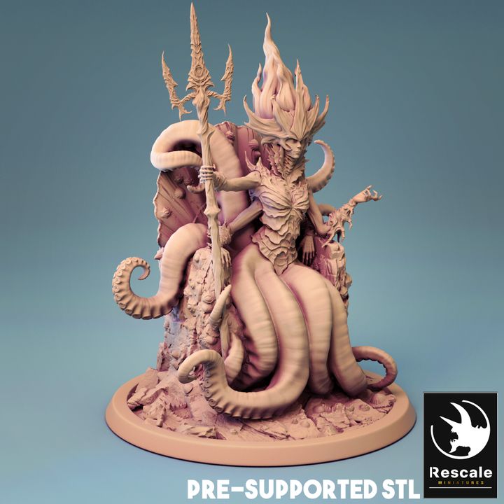Queen of the Sea - Commanding (25mm Base)