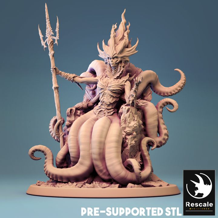 Queen of the Sea - Commanding (25mm Base)